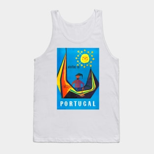 Vintage Travel Poster Portugal Visitez le portugal Tank Top